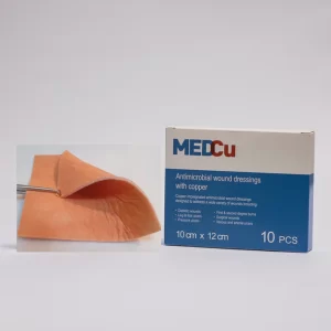 3-Ply MedCu Antimicrobial Copper Wound Dressings 10cm x 12cm